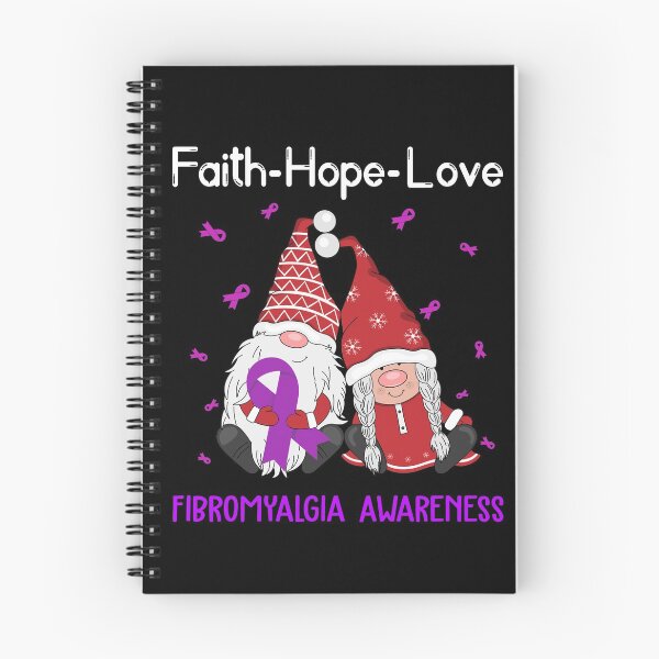 Item preview, Faith Hope Love Fibromyalgia Awareness designed and sold by Sabfit.