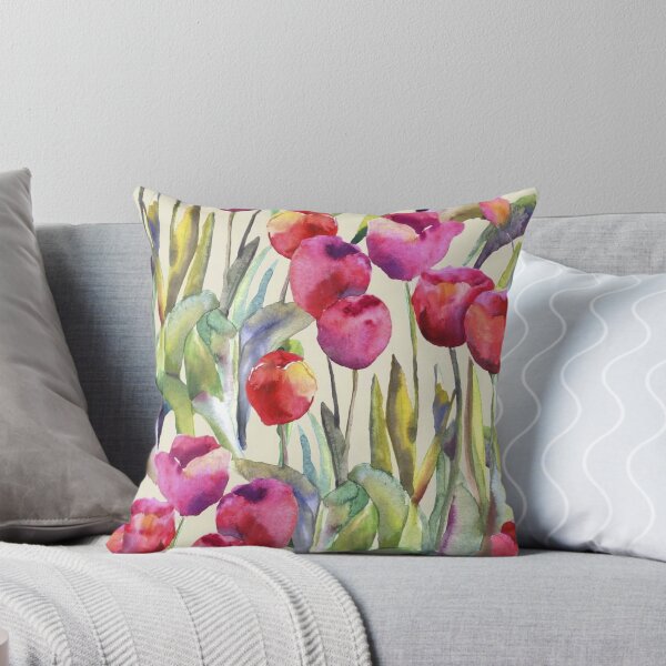 Aperçu de l'œuvre Watercolor tulips créée et vendue par Esttiger.