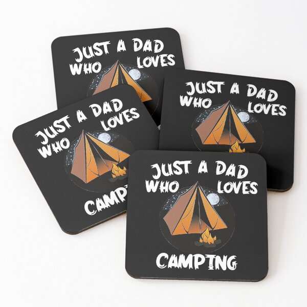 Item preview, Just A Dad Who Loves Camping  designed and sold by zahra369der.
