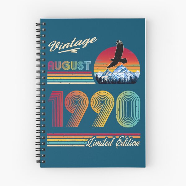 Item preview, Cumpleaños de agosto de 1990 designed and sold by GreenSplash.