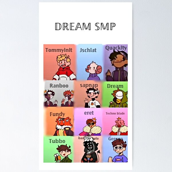 finished more dsmp c! character Designs :) (Tubbo/Fundy/Dream/Foolish) :  r/dreamsmp