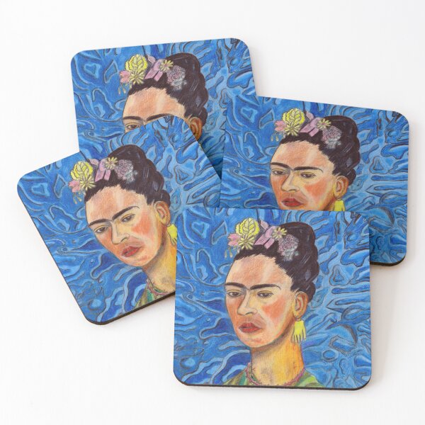Item preview, 198 - FRIDA KAHLO - DAVE EDWARDS - COLOURED PENCILS - 2008 designed and sold by BLYTHART.