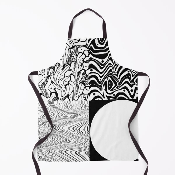 Item preview, Pop Art Abstract 60s Black and White Retro Quilt Squares Pattern designed and sold by LADGraphics.