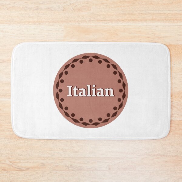 Item preview,  Brown Italian Label designed and sold by EmotionArt.