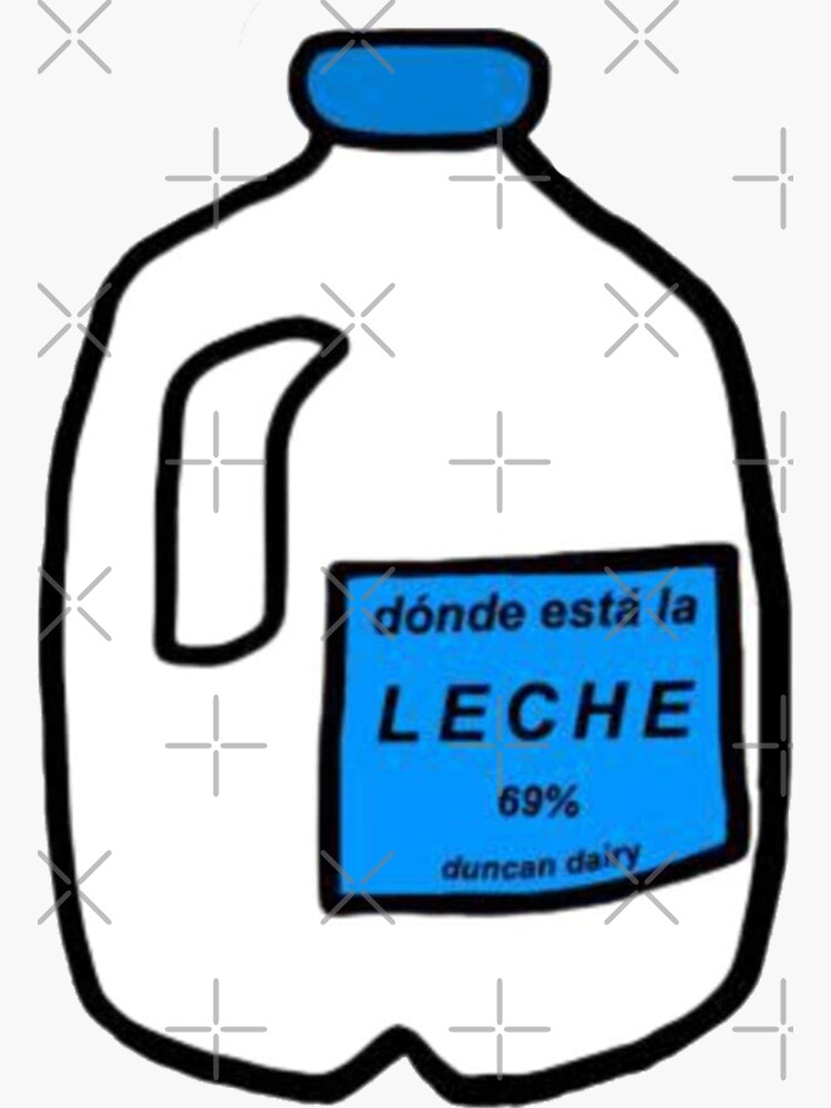 donde-esta-la-leche-sticker-by-yamshop-redbubble