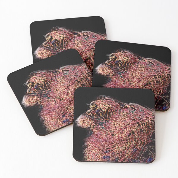 Item preview, Abstract Coloful Leo Lions Mood  designed and sold by Zoo-Moo.