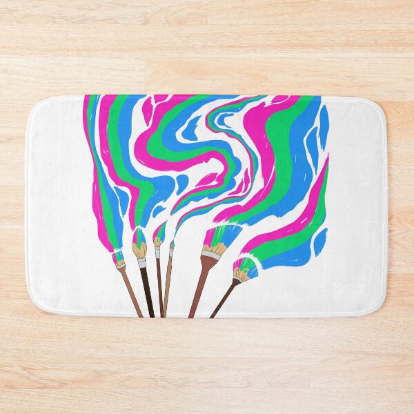 Item preview, Polysexual Pride Brushes designed and sold by MetallicWings15.