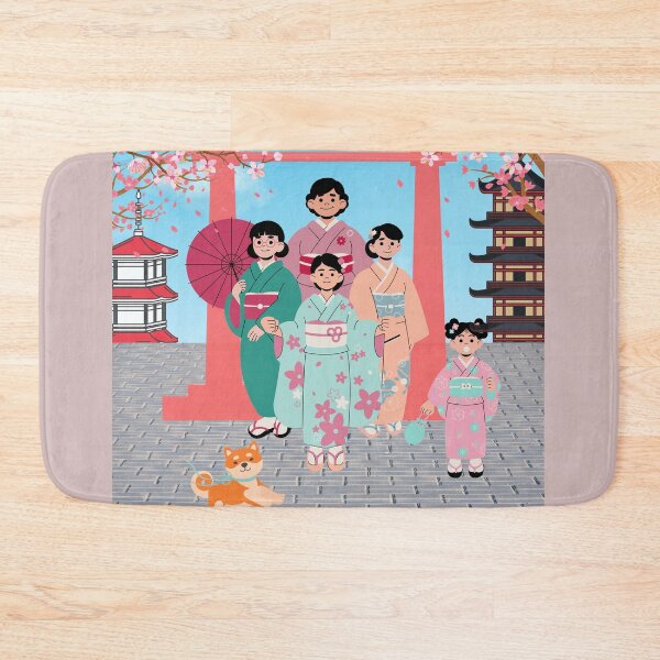 Item preview, Kawaii Japanese Festival Girls designed and sold by KawaiiForAll.