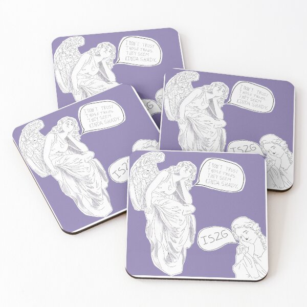 Item preview, punny angels designed and sold by Magnus Draws.