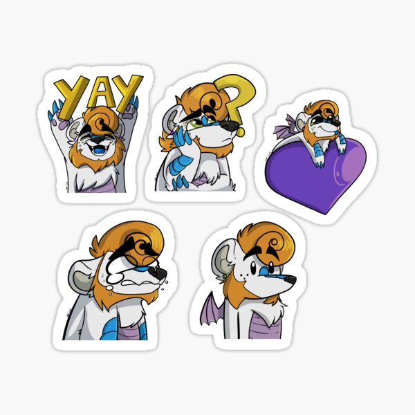 Norm the Dragonbear- Sticker Set Sticker
