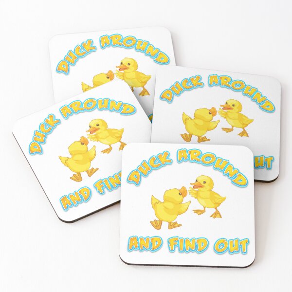 Item preview, Duck Around and Find Out Funny Sarcastic Jokes designed and sold by johnta17.