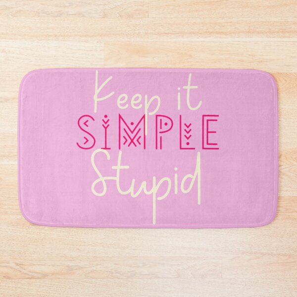 Item preview, Keep it Ssimple Stupid Shirt, Funny shirt, Funny saying shirt, text shirt designed and sold by JuanKarlos.