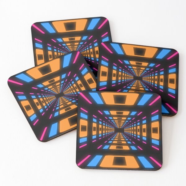 Item preview, Vintage 70's Sci-fi Pattern designed and sold by artdesignforyou.