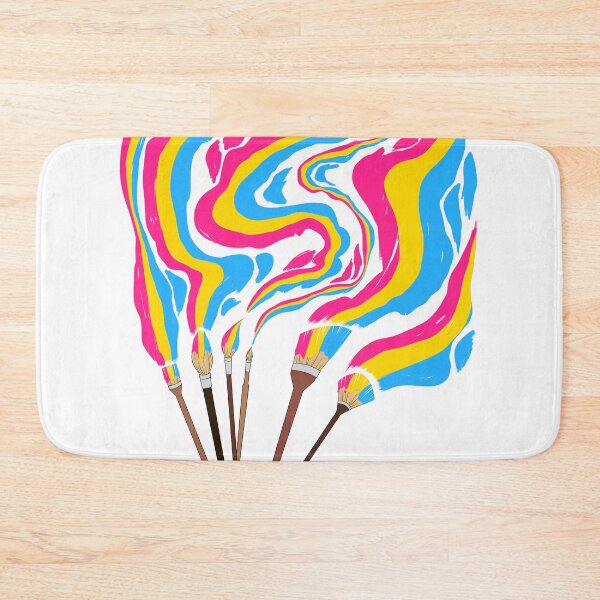 Item preview, Pansexual Pride Brushes designed and sold by MetallicWings15.