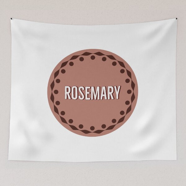 Item preview, Brown Rosemary Label designed and sold by EmotionArt.