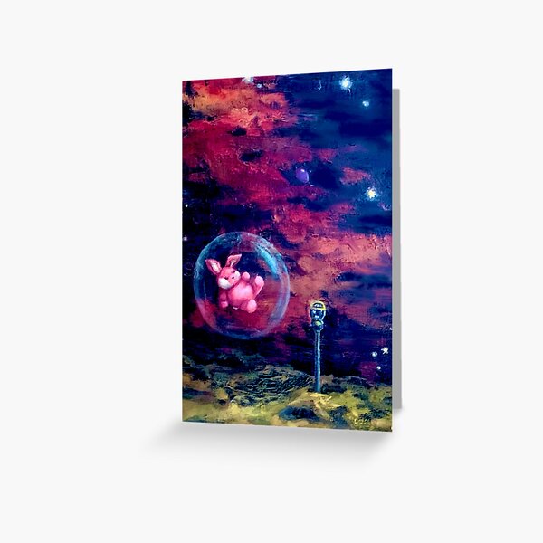 Intergalactic Bun Bun 1.2 Greeting Card