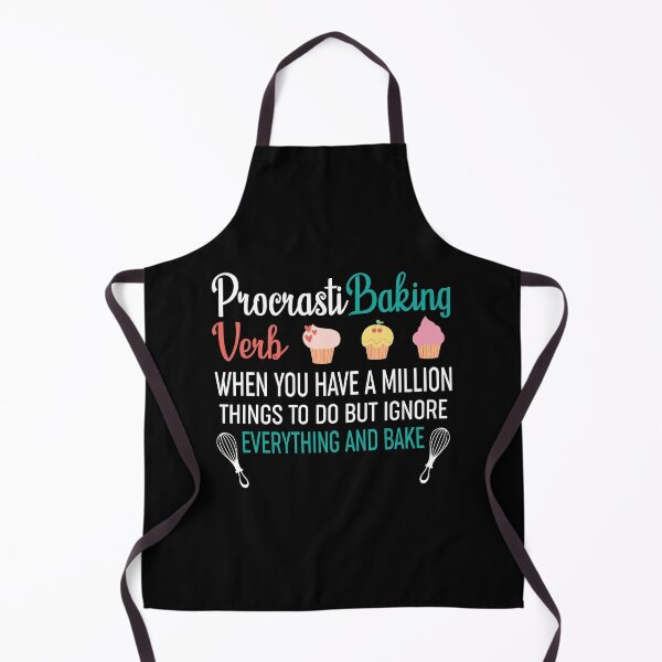 Item preview, Funny Cupcake Baking Baker Gift Procrastibaking designed and sold by learkemili.