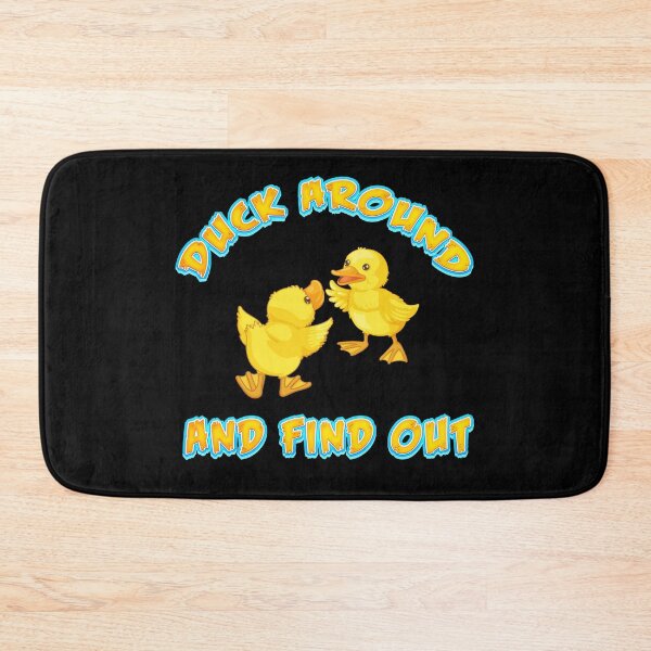 Item preview, Duck Around and Find Out Funny Sarcastic Jokes - Black designed and sold by johnta17.