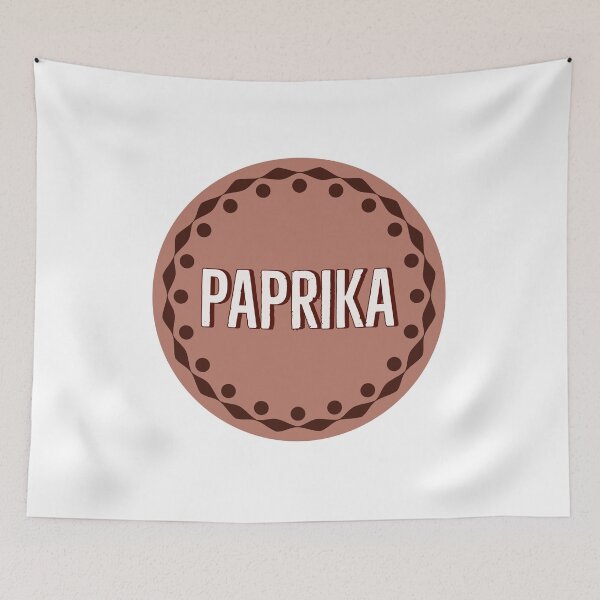 Item preview, Paprika Label designed and sold by EmotionArt.