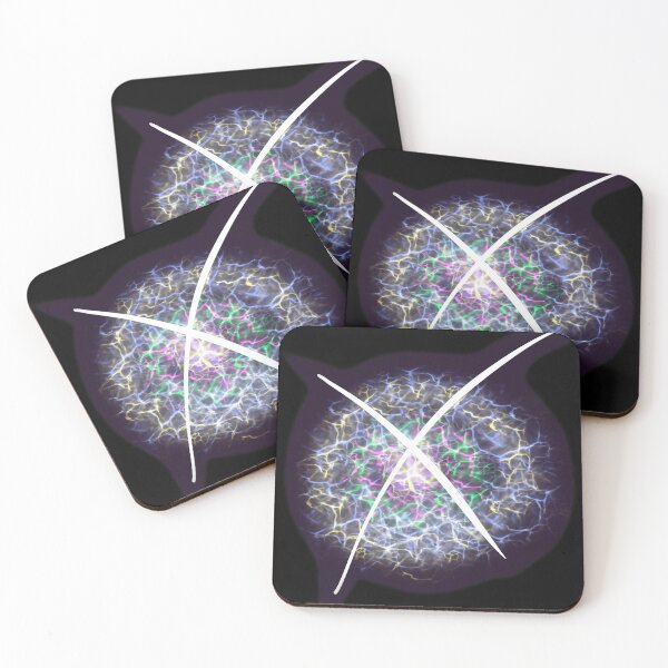 Item preview, Static Charge X - abstract design designed and sold by JJPhoenixArt.