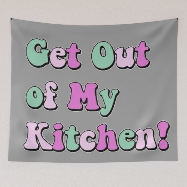 Item preview, Harry Styles "Get Out of My Kitchen!" One Direction designed and sold by Starbound Pages.