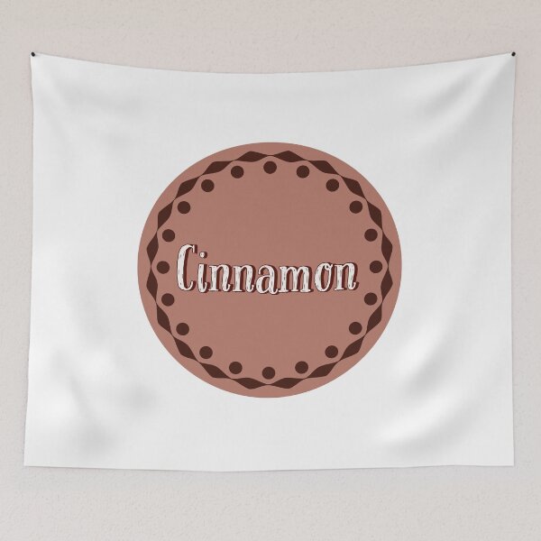 Item preview, Brown Cinnamon Label designed and sold by EmotionArt.