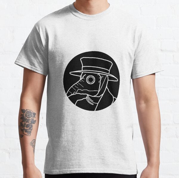 Plague Doctor Logo (Black) Classic T-Shirt