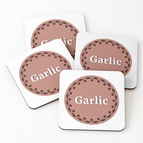 Item preview,  Brown Garlic Label designed and sold by EmotionArt.