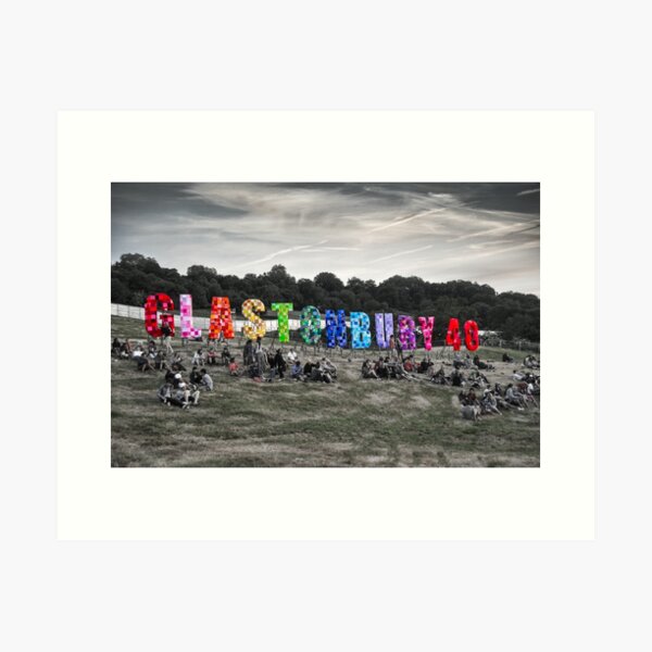 Item preview, Happy 40th Birthday Glastonbury designed and sold by Steve Briscoe.