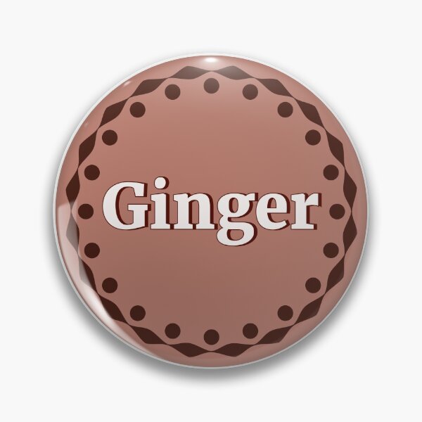 Item preview, Brown Ginger Label designed and sold by EmotionArt.