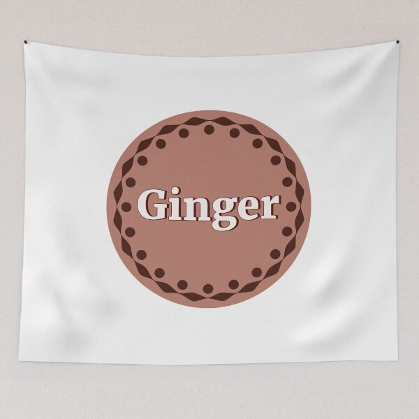 Item preview, Brown Ginger Label designed and sold by EmotionArt.