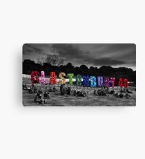 Happy Birthday Glastonbury Canvas Print
