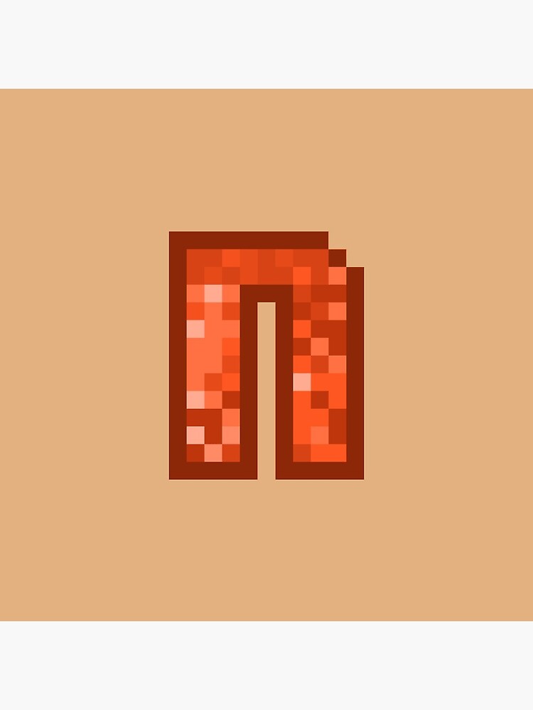 Letter Art Orange Retro Pixel Pattern - R Sticker for Sale by dylanxh