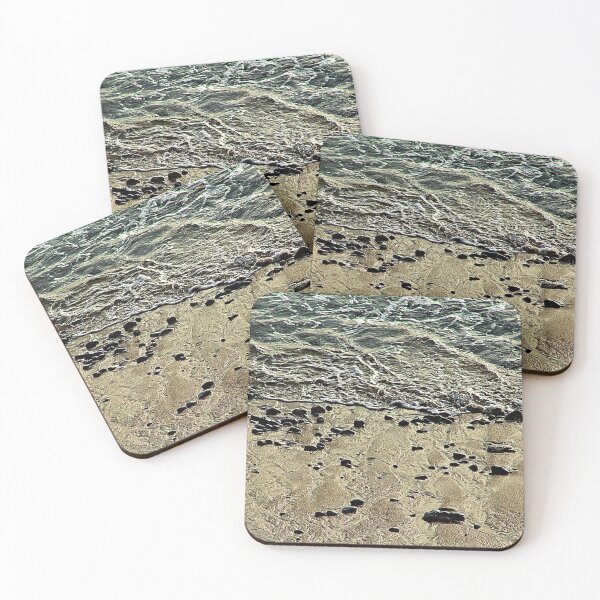 Item preview, Seashore Ebbing Wave Sand Coastal Beach designed and sold by Anna Lemos.