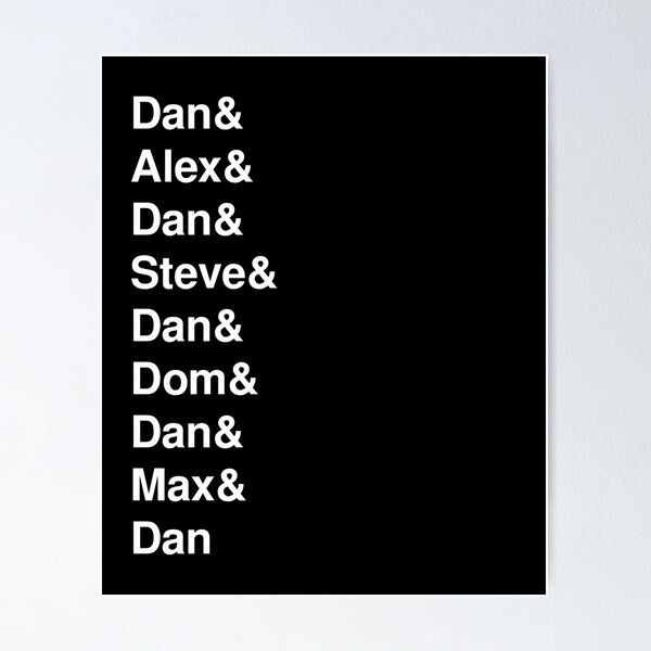Item preview, Dan&All designed and sold by ShowAndTellLive.