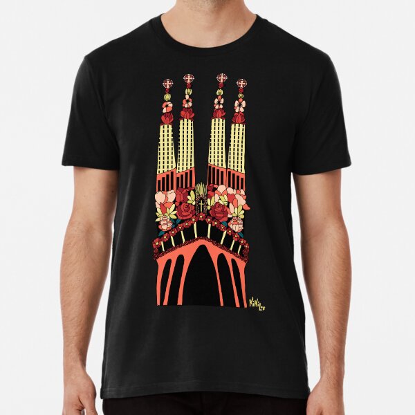 Sagrada Familia Camiseta premium