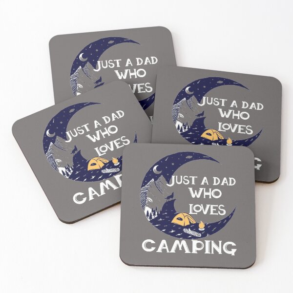 Item preview, Just A Dad Who Loves Camping  designed and sold by zahra369der.