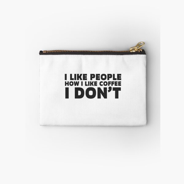 Item preview, People Coffee Funny Ironic Sarcastic Cool Quote  designed and sold by Sid3walkArt.