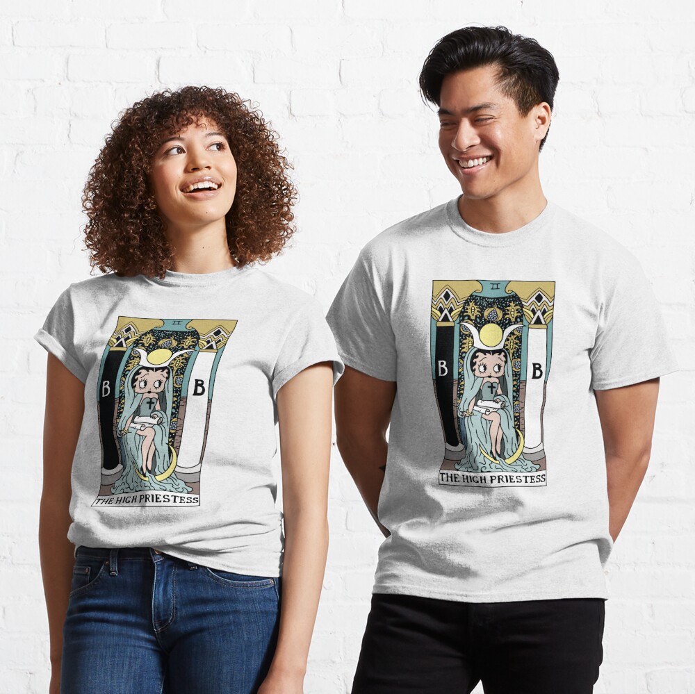 Betty Boop Tarots: The High Priestess Classic T-Shirt