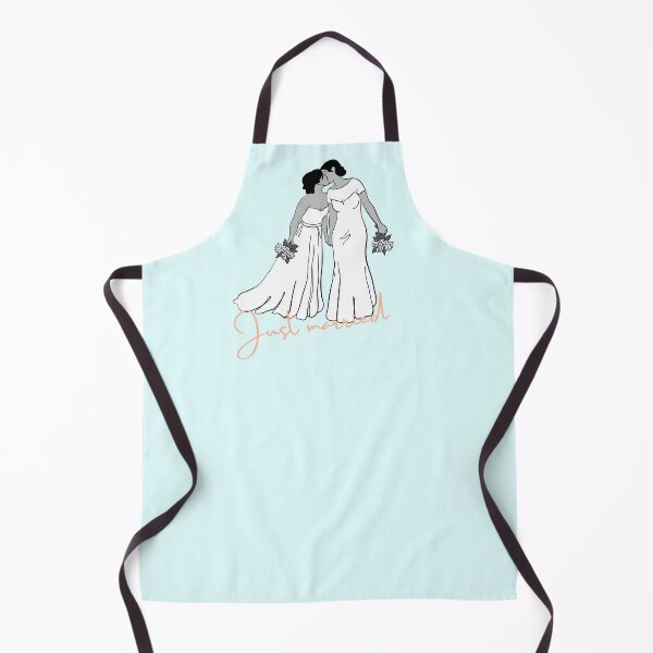 Item preview, Just Married Two Brides Same Sex Lesbian Couple designed and sold by JosTees96.
