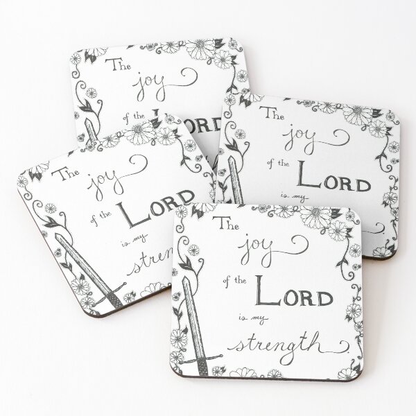 Item preview, The Joy of the Lord Is My Strength designed and sold by WhiteLionArt.