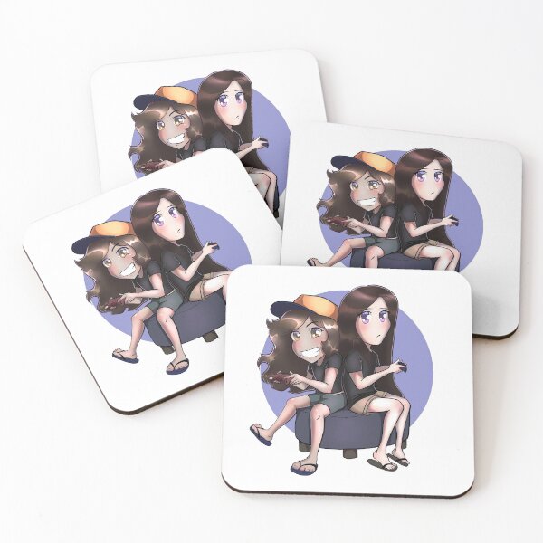 Item preview, Anime gamer sisters designed and sold by Ashtox.