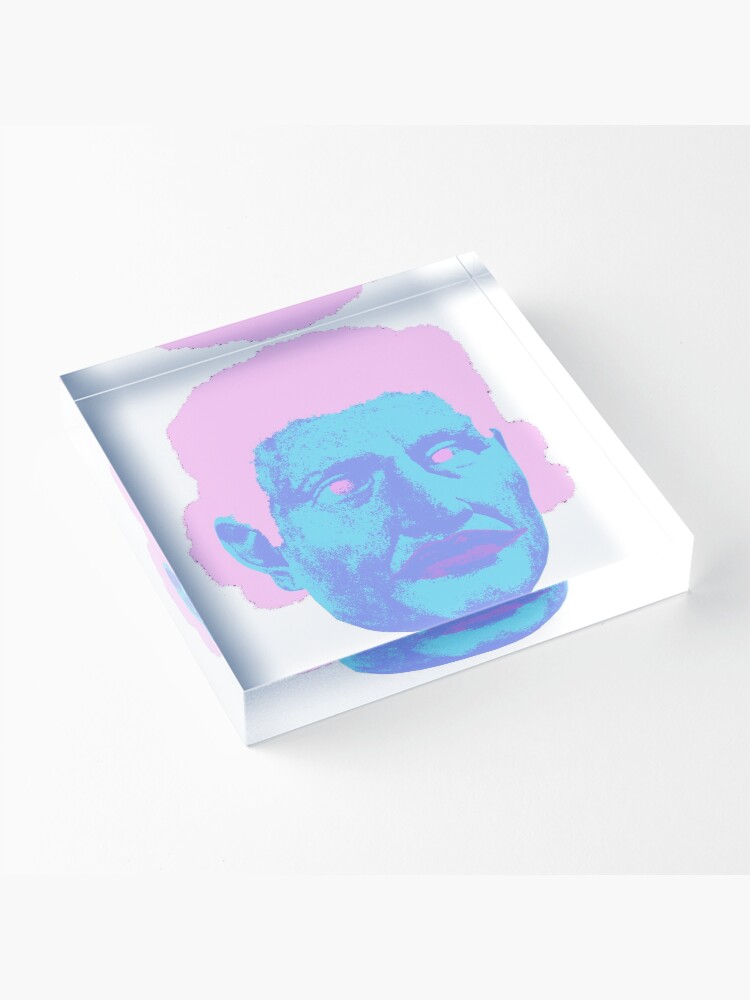 Alternate view of God Head (from my short film Black Fox) Acrylic Block