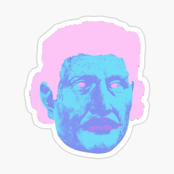 God Head (from my short film Black Fox) Sticker
