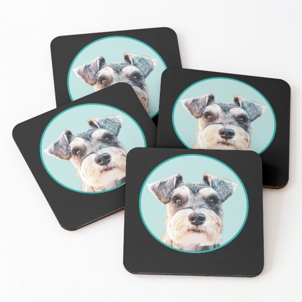 Aperçu de l'œuvre Mignon Schnauzer Miniature Chien Drôle Schnauzer Miniature Amateurs créée et vendue par alaechamlal.