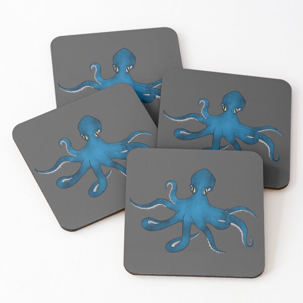 Item preview, Blue Greater Pacific Octopus designed and sold by EventideChaos.