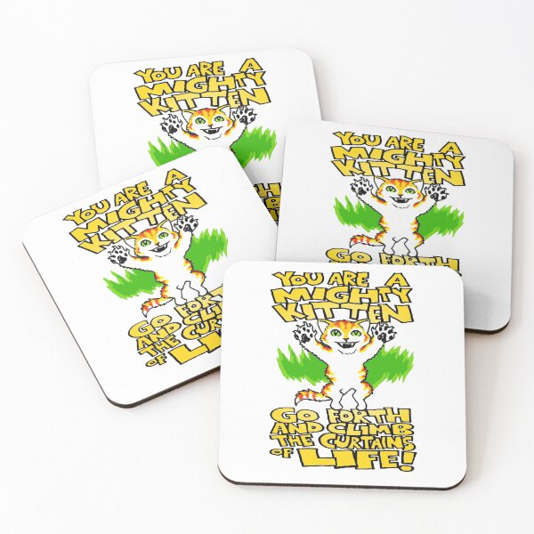 Item preview, The Mighty Kitten Motto designed and sold by David Lee  INGERSOLL.