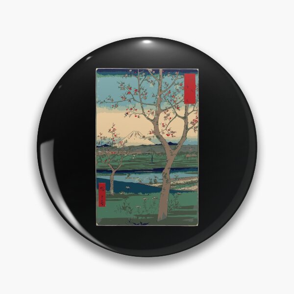 Item preview, Mount Fuji And Prunus Flowers Japanese Blossom Oriental designed and sold by enstacee75.