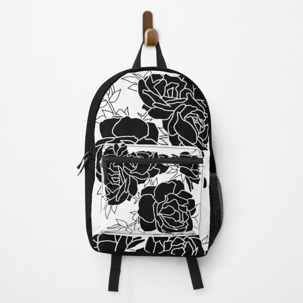 Item preview, Flower Cluster // Black designed and sold by RosewallPrints.