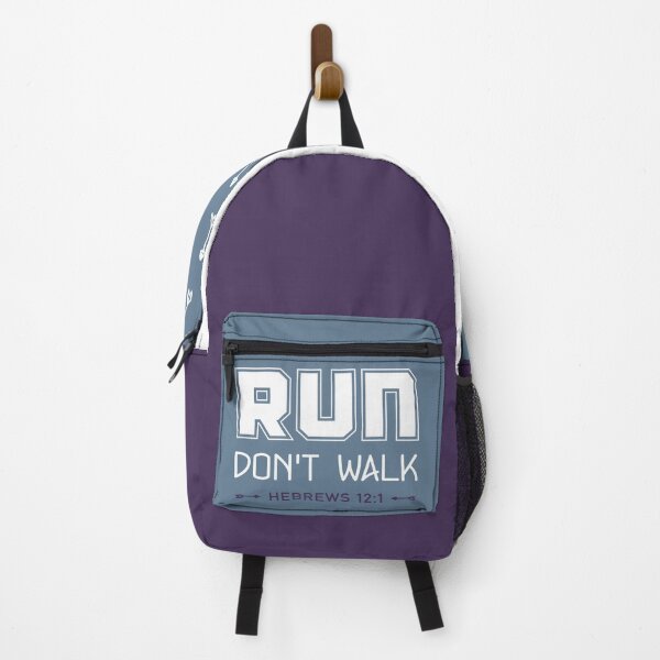 Item preview, Run Don't Walk Christian Runner Bible Verse designed and sold by NoBonesLife.